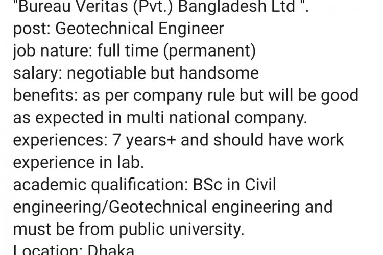 Geotechnical Engineer