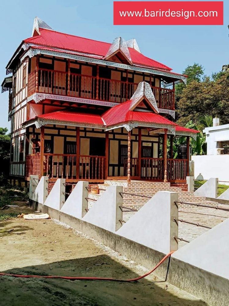 টিনসেড দিয়ে সেরা তিনটি বাড়ির নকশার মডেল।